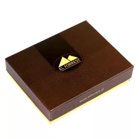   EL FORREST 995-67 RFID fekete férfi bőr pénztárca 10 x 13 x 2.5 cm