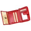 EL FORREST 975-47 RFID piros női bőr pénztárca 9.5 x 11.5 x 3.5 cm 