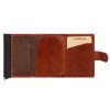 EL FORREST 931-29 RFID konyak férfi bőr pénztárca, irattartó 10 x 13 x 3 cm 