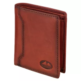   EL FORREST 728-29 RFID konyak férfi bőr pénztárca 9 x 11 x 2.8 cm 
