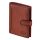 EL FORREST 1403-29 RFID konyak férfi bőr pénztárca 10.5 x 13 x 2.8 cm