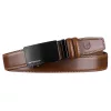 Peterson PTN A019-AS BROWN férfi bőr öv