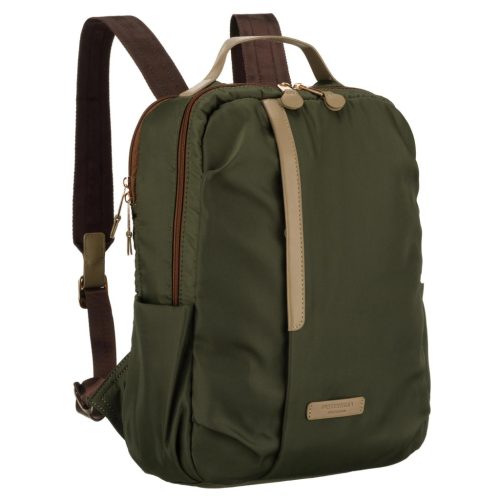 Peterson PTN JN-09 női kisméretű zöld hátizsák 36 x 26 x 10 cm