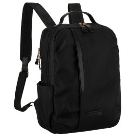   Peterson PTN JN-09 női fekete kisméretű hátizsák 36 x 26 x 10 cm