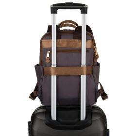   Peterson PTN JN-08 lila kisméretű női hátizsák 26 x 34 x 12 cm