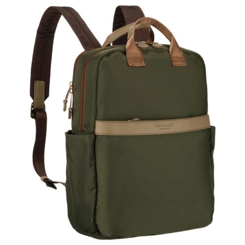 Peterson PTN JN-08 zöld kisméretű női hátizsák 26 x 34 x 12 cm