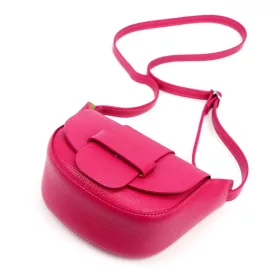   Luka 25-049 DOLLARO magenta női bőr kézitáska 24 x 16 x 9 cm