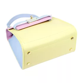    Dámska kožená kabelka Luka 19-17 MN viacfarebná, crossbody 23 x 19 x 12,5 cm