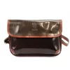 Dámska kožená crossbody kabelka Florence 70 tmavohnedá 25 x 17 x 6 cm