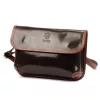 Dámska kožená crossbody kabelka Florence 70 tmavohnedá 25 x 17 x 6 cm