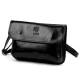  Dámska kožená crossbody kabelka Florence 70 čierna 25 x 17 x 6 cm