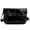  Dámska kožená crossbody kabelka Florence 70 čierna 25 x 17 x 6 cm