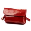  Dámska kožená crossbody kabelka Florence 70 červená 25 x 17 x 6 cm