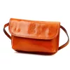  Dámska kožená crossbody kabelka Florence 71 v koňakovo hnedej farbe 20,5 x 14 x 5 cm