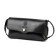  Dámska kožená crossbody kabelka Florence 72 čierna 20 x 10 x 6 cm