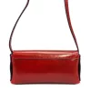  Dámska kožená crossbody kabelka Florence 72 červená 20 x 10 x 6 cm