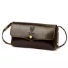  Dámska hnedá kožená crossbody kabelka Florence 72 20 x 10 x 6 cm