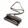  Dámska hnedá kožená crossbody kabelka Florence 72 20 x 10 x 6 cm