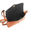  Dámska hnedá kožená crossbody kabelka Florence 72 20 x 10 x 6 cm