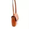  Dámska hnedá kožená crossbody kabelka Florence 72 20 x 10 x 6 cm