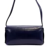  Dámska kožená crossbody kabelka Florence 72 v námorníckej modrej farbe 20 x 10 x 6 cm