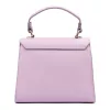  Dámska kožená kabelka Luka 19-17 MN pastelovo fialovej farby, crossbody 23 x 19 x 12,5 cm