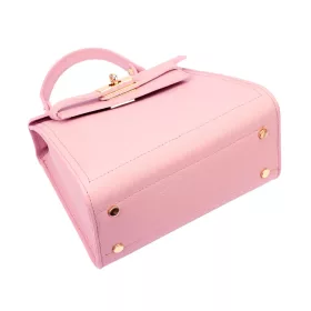    Dámska kožená kabelka Luka 19-17 MN ružová, crossbody 23 x 19 x 12,5 cm