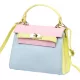  Dámska kožená kabelka Luka 19-17 MN so vzorom, crossbody 23 x 19 x 12,5 cm
