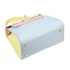  Dámska kožená kabelka Luka 19-17 MN so vzorom, crossbody 23 x 19 x 12,5 cm