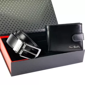    Pánska darčeková sada z hovädzej kože Pierre Cardin ZG-223 130 cm