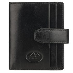 EL FORREST 713-623 fekete marhabőr irattartó