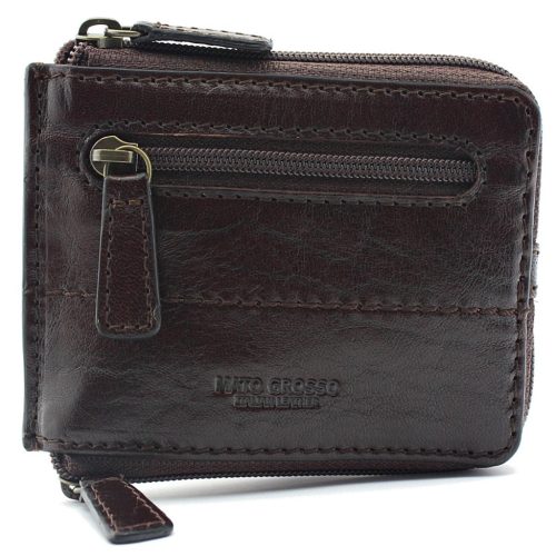 Mato Grosso 0794/17-25 fekete férfi marhabőr irattartó