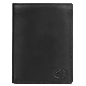   EL FORREST 897-67 fekete férfi bőr pénztárca 9 × 12 x 3 cm