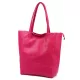  Dámska kožená kabelka cez rameno Luka 26-084 magenta, 40 x 37 x 13 cm