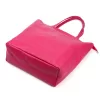  Dámska kožená kabelka cez rameno Luka 26-084 magenta, 40 x 37 x 13 cm