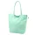 Luka 26-084 DOLLARO türkiz női bőr kézitáska 40 x 37 x 13 cm
