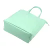 Luka 26-084 DOLLARO türkiz női bőr kézitáska 40 x 37 x 13 cm