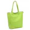  Dámska kožená kabelka cez rameno Luka 26-084 limetkovo zelená, shopper 40 x 37 x 13 cm