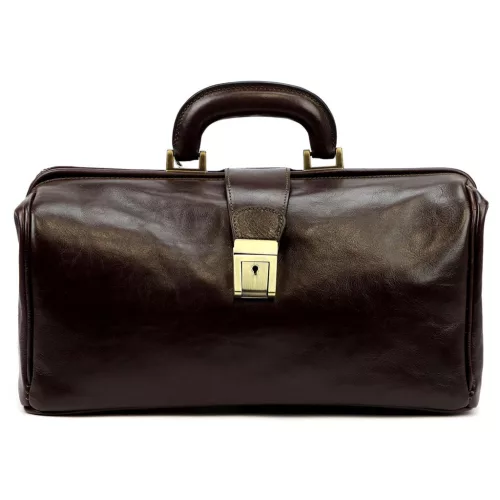  Aktovka Florence MD-1 z hnedej hovädzej kože 38 x 21 x 18,5 cm