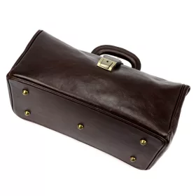    Aktovka Florence MD-1 z hnedej hovädzej kože 38 x 21 x 18,5 cm