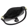 Luka 25-068  fekete női bőr válltáska oldalpánttal 25 x 16 x 5 cm