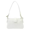 Luka 25-068 fehér női bőr válltáska oldalpánttal 25 x 16 x 5 cm