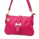 Luka 25-068 magenta női bőr válltáska oldalpánttal 25 x 16 x 5 cm