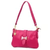 Luka 25-068 magenta női bőr válltáska oldalpánttal 25 x 16 x 5 cm