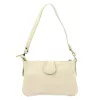 Luka 25-068 bézs női bőr válltáska oldalpánttal 25 x 16 x 5 cm