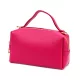  Dámska kožená kabelka Luka 26-085 magenta s bočným popruhom 21 x 11 x 7 cm