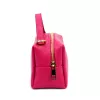  Dámska kožená kabelka Luka 26-085 magenta s bočným popruhom 21 x 11 x 7 cm