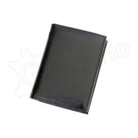    Z.Ricardo 054 čierna pánska kožená peňaženka 9,8 x 13 x 2 cm