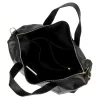 Luka 26-091 fekete női bőr kézitáska, utazótáska 47 x 28 x 17 cm