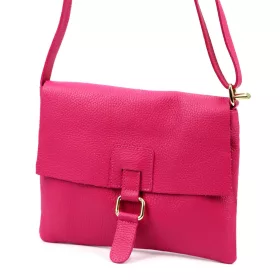    Dámska kožená kabelka Luka 26-087 magenta, crossbody, 25 x 20 x 4 cm